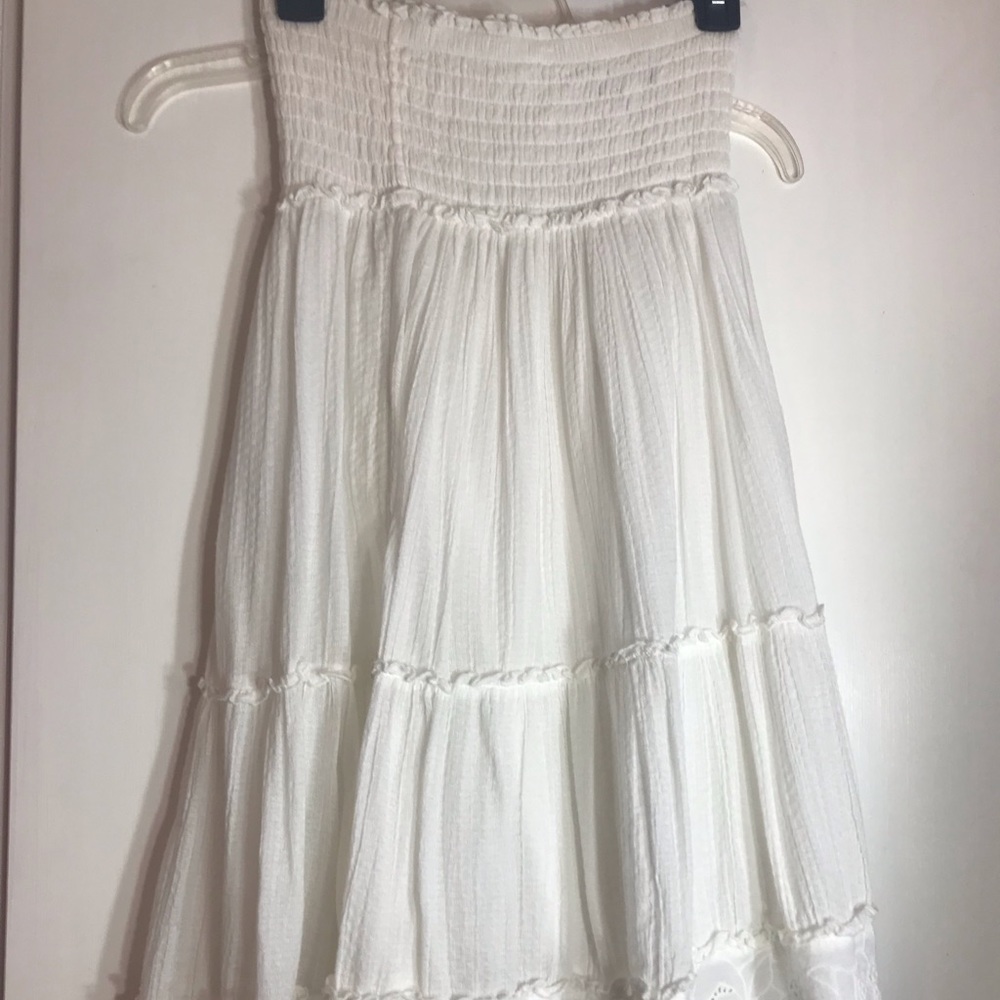Express strapless sun dress